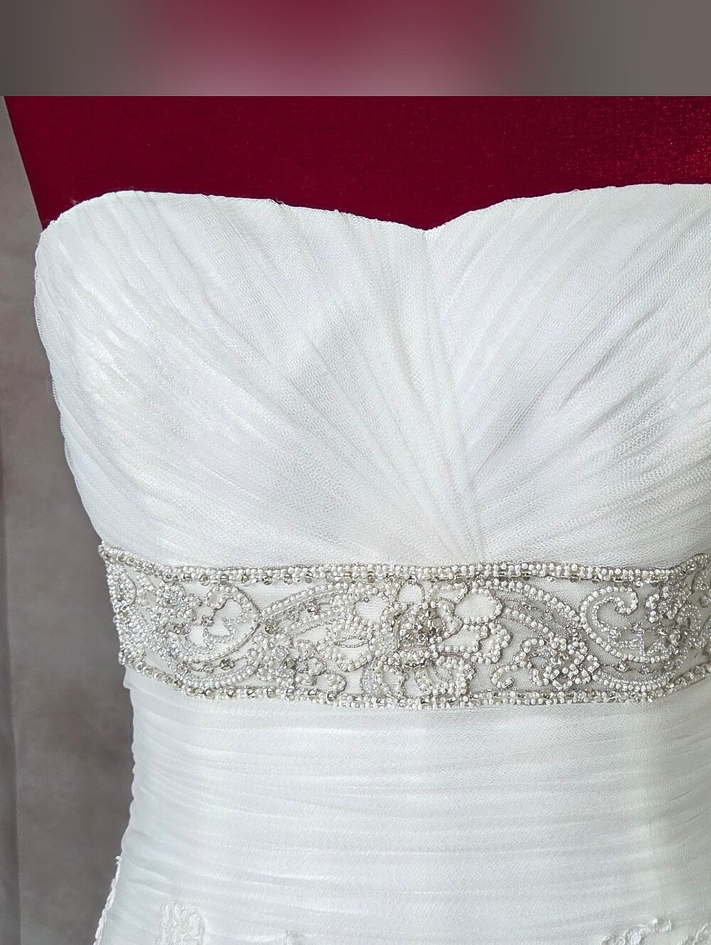 Blue By Enzoani Wedding Dress Size 12 - Picture 6 of 16